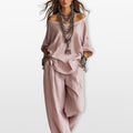 Women’s Two Piece Wide Leg Set