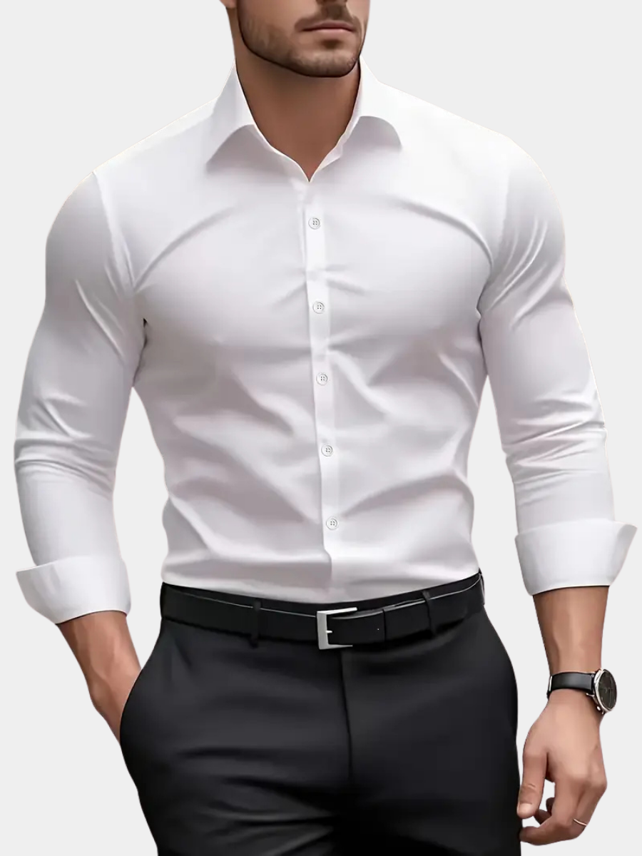 Men's Slim Fit Dress Shirt