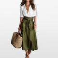 Women’s Two Piece Maxi Skirt Set