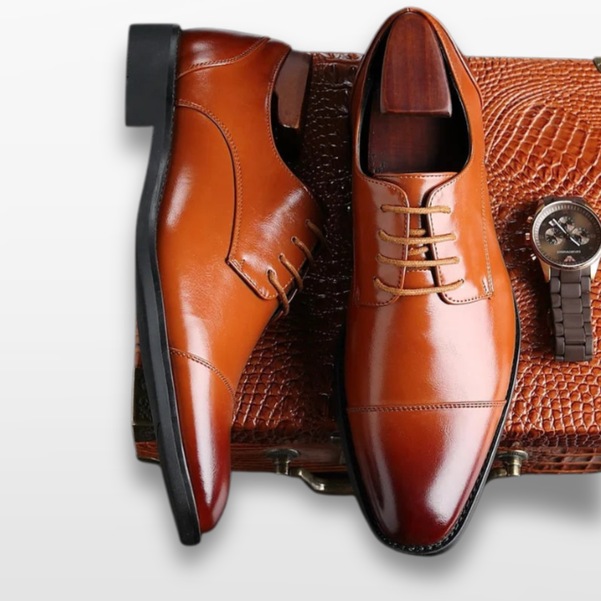 Men Classic Lace Up Dress Shoes