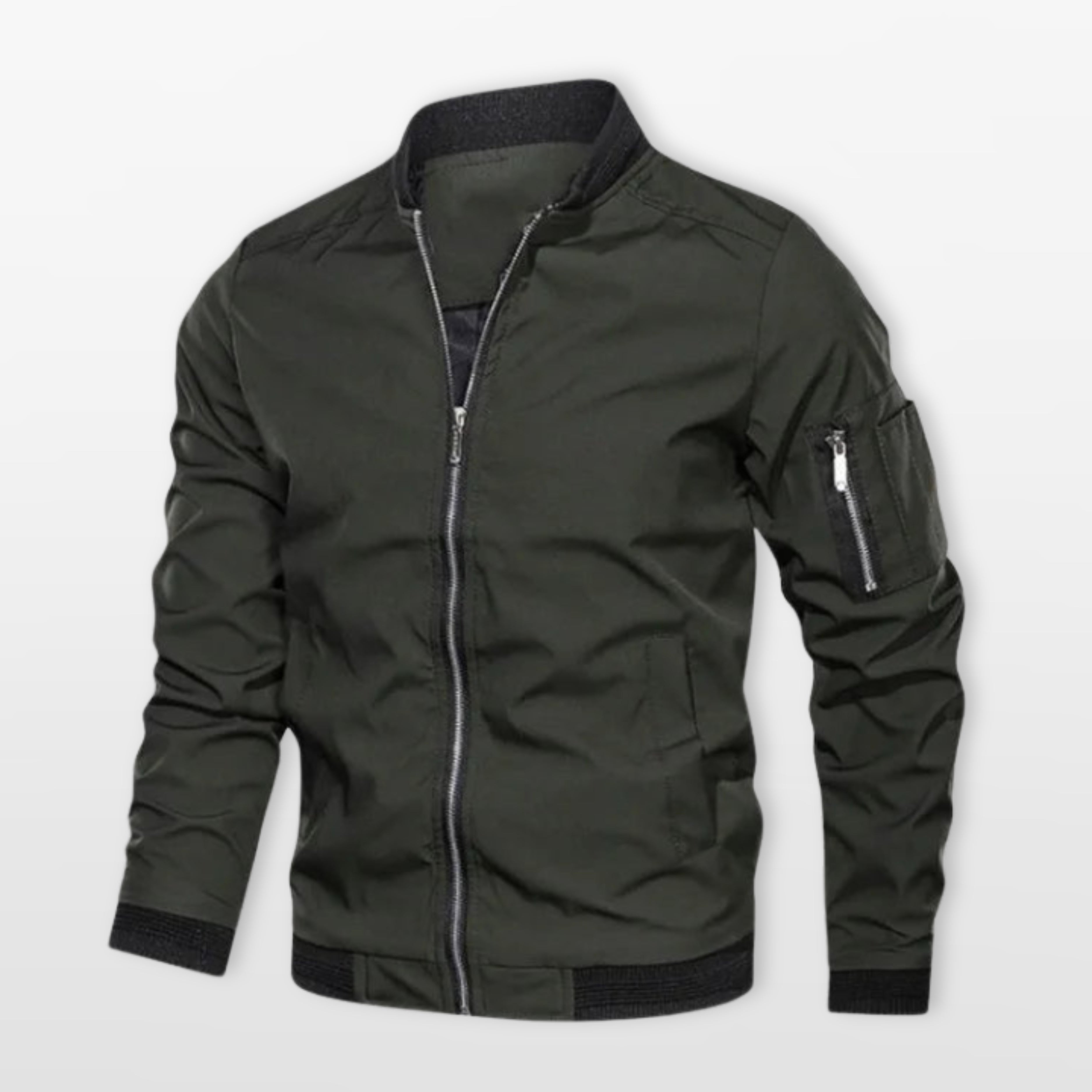 Men’s Bomber Jacket Lightweight Slim Fit
