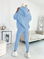 Women's 3 Piece Pant Set with Layered Top