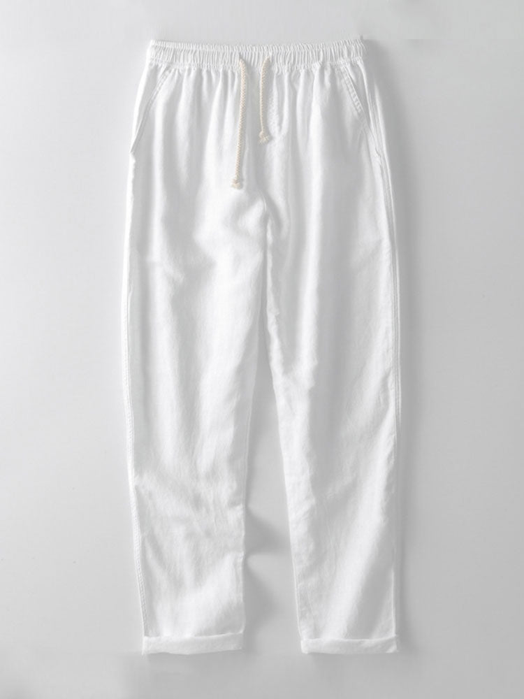 Men’s Casual Short Sleeve Shirt and Pants Set