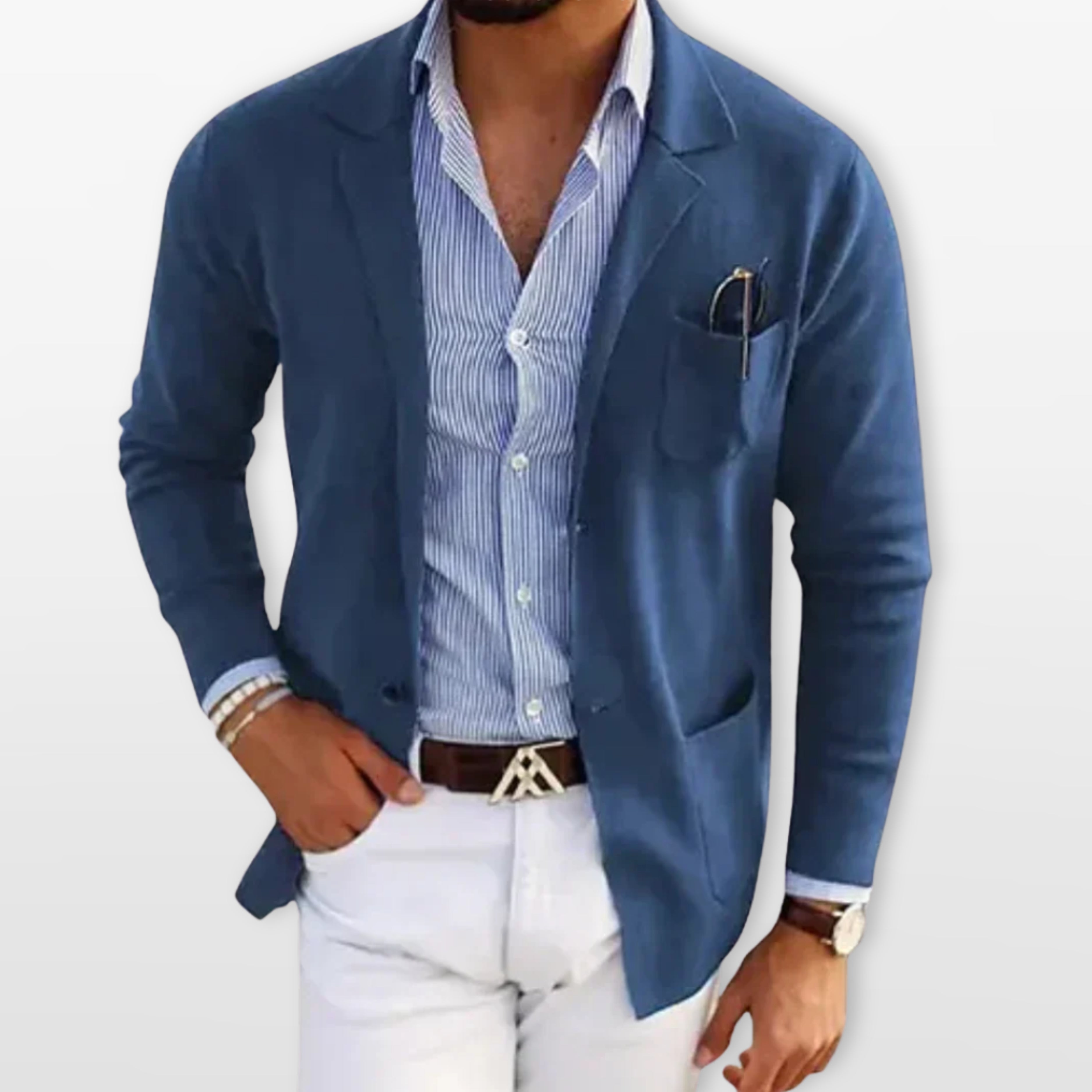 Men’s Casual Blazer Relaxed Fit Jacket