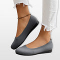 Women’s Knit Flats Lightweight Slip On Shoes