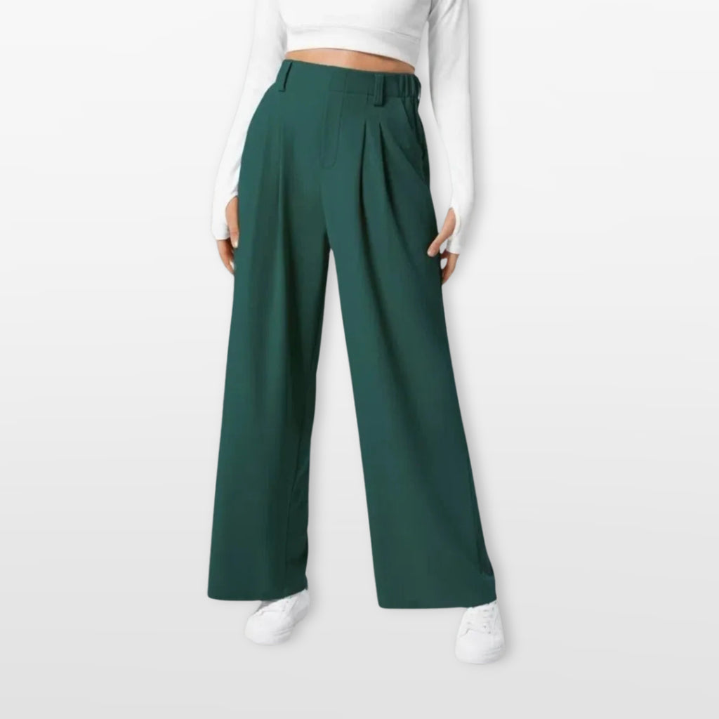 Women’s Wide Leg Pants High Waisted Pleated