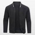 Men’s Bomber Jacket Textured Zip Layer
