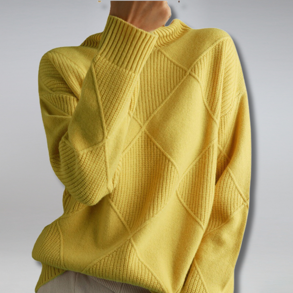 Women’s Textured Turtleneck Sweater