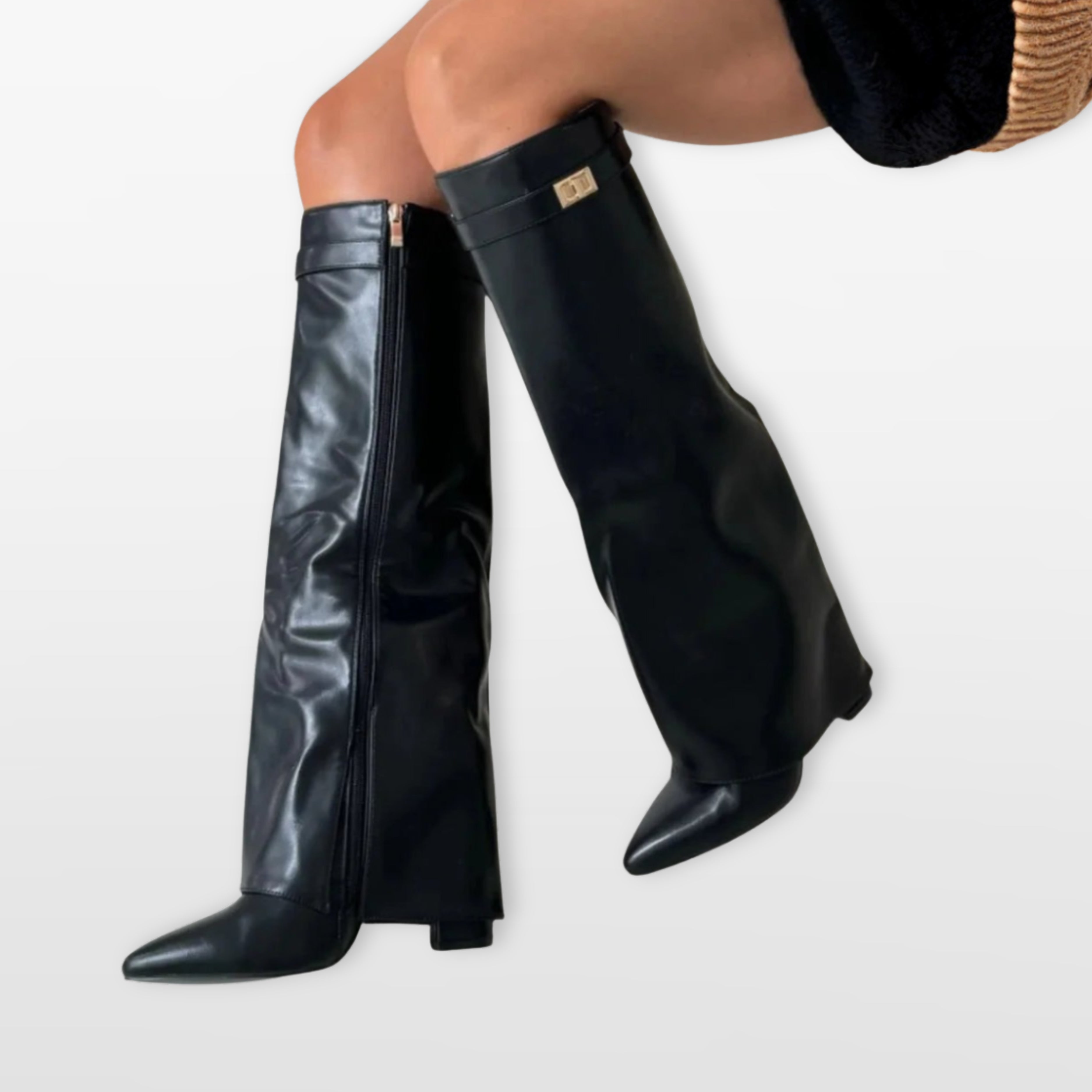 Women’s Knee High Boots Pointed Toe