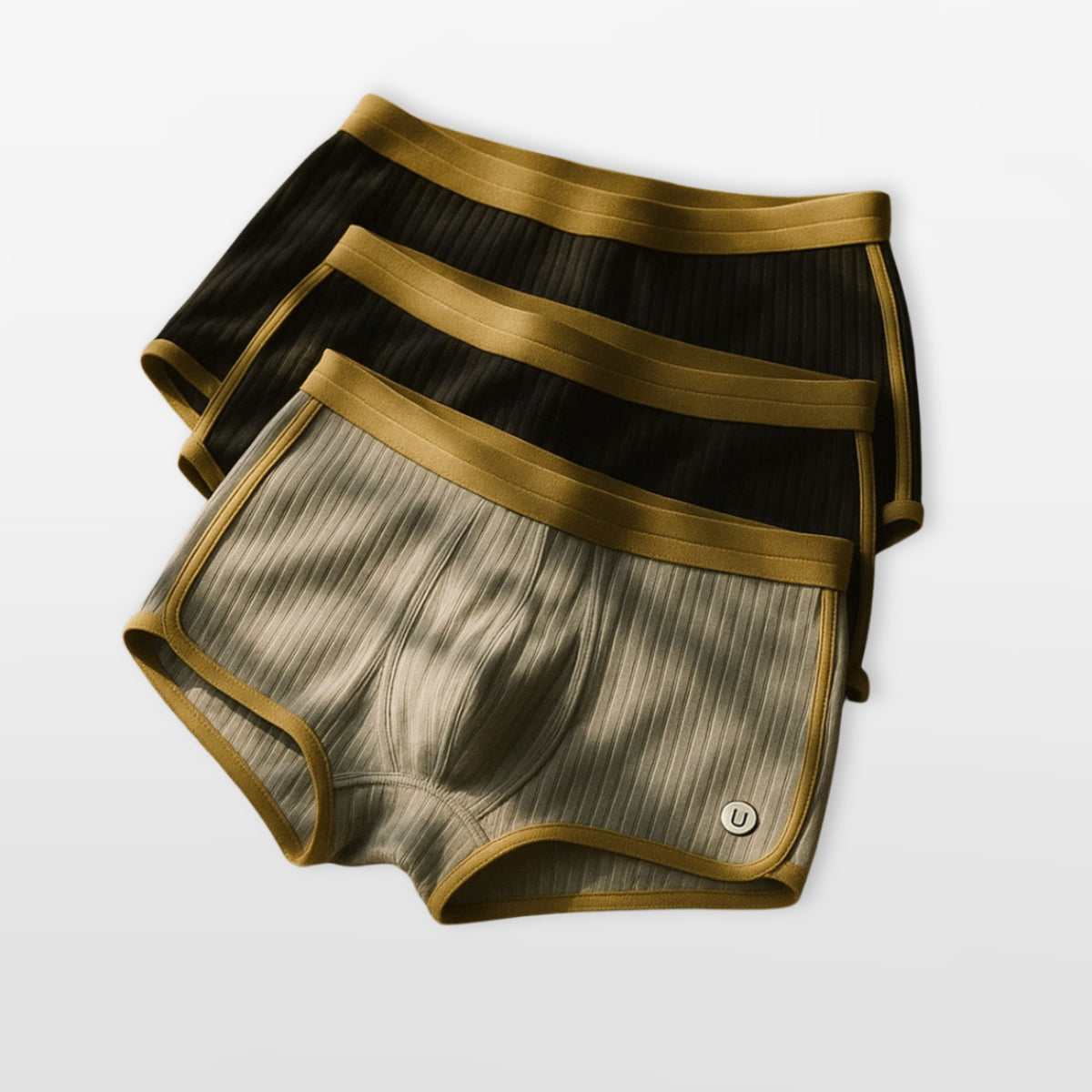 Men's Ribbed Boxer Briefs