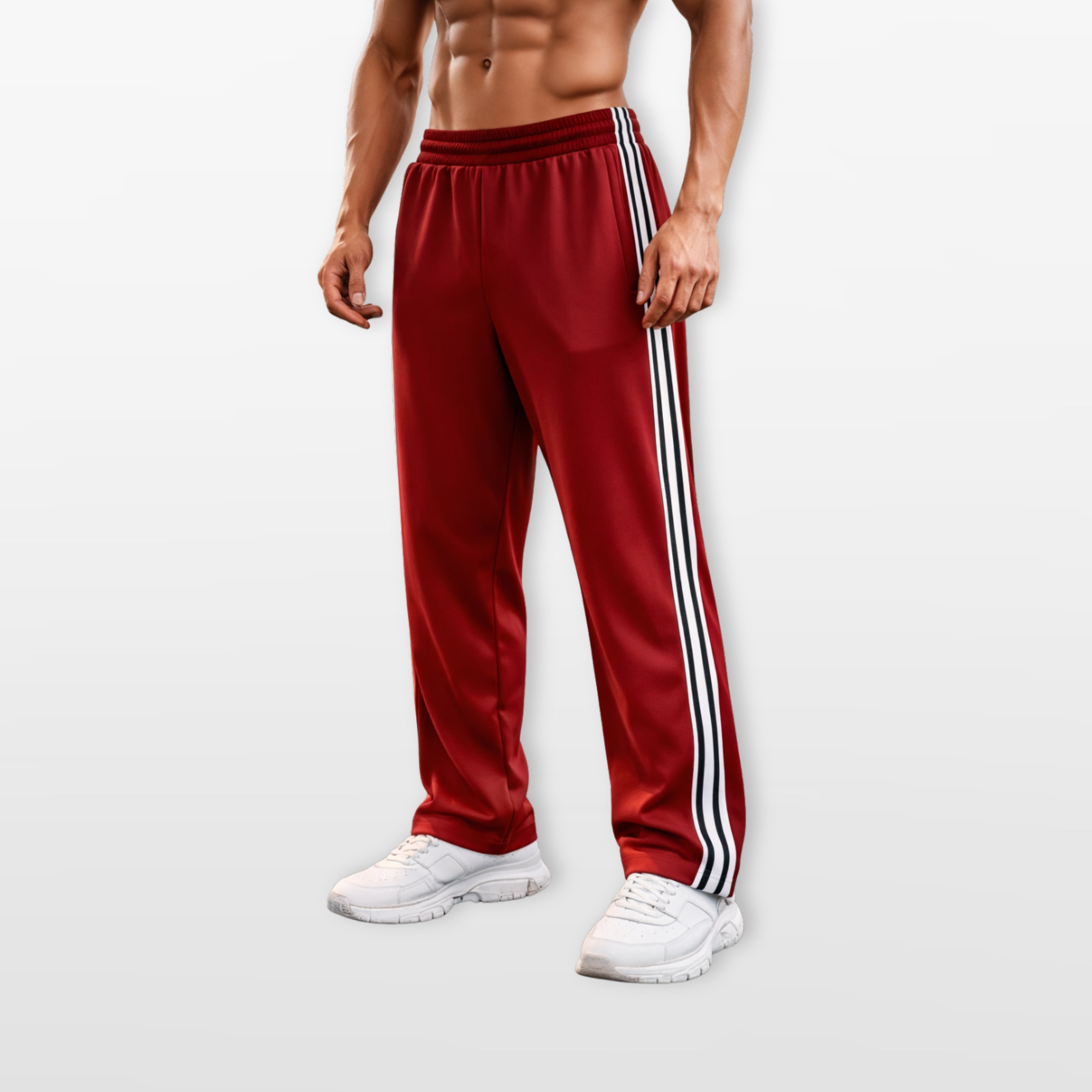 Men’s Track Pants Athletic Stripe Joggers
