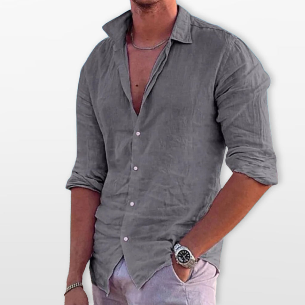 Men’s Casual Button Summer Shirt