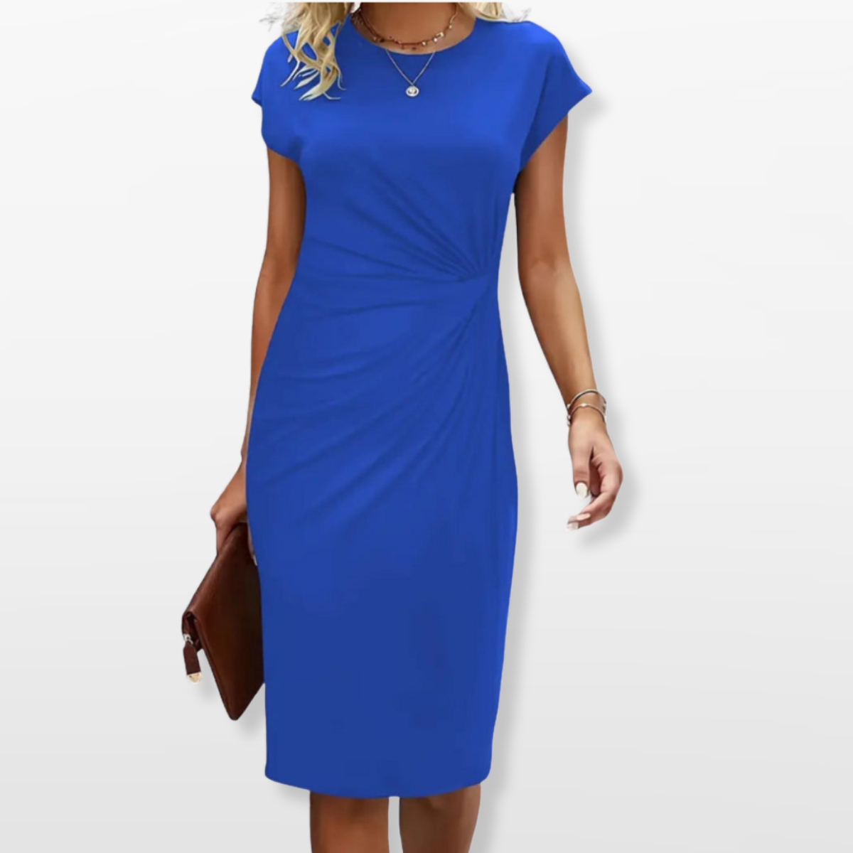 Women Elegant Bodycon Midi Dress