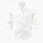 Men’s Ribbed Slim Fit Button Shirt
