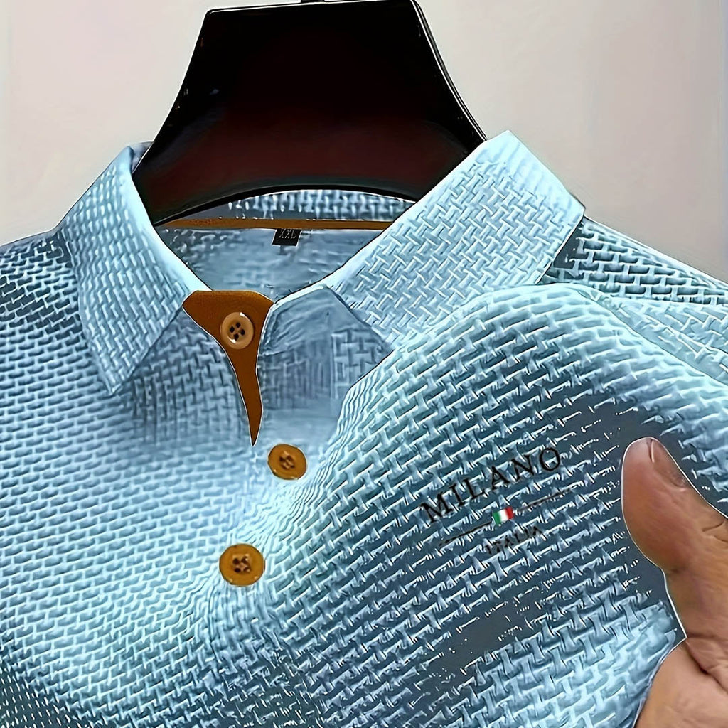 Men's Classic Textured Polo