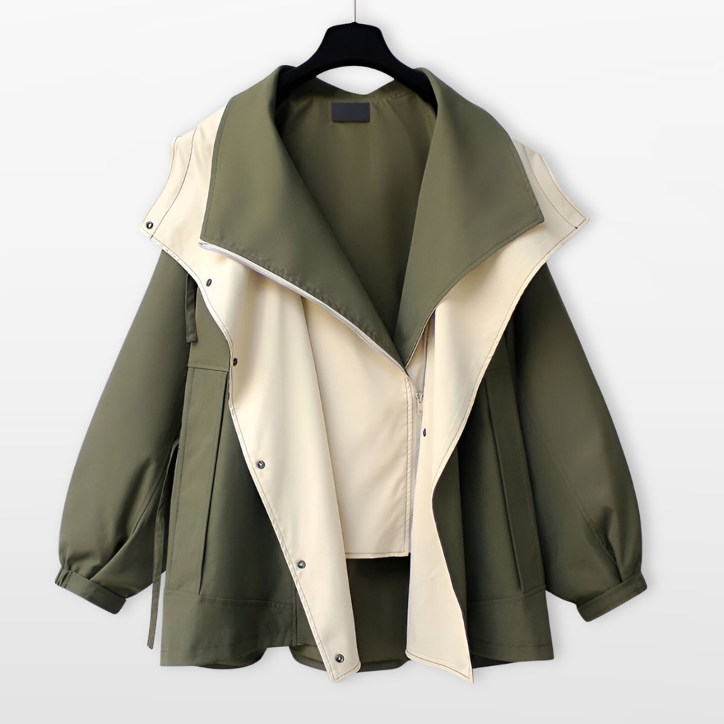 Women Oversized Spring Jacket Casual Chic