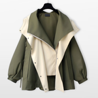 Women Oversized Spring Jacket Casual Chic