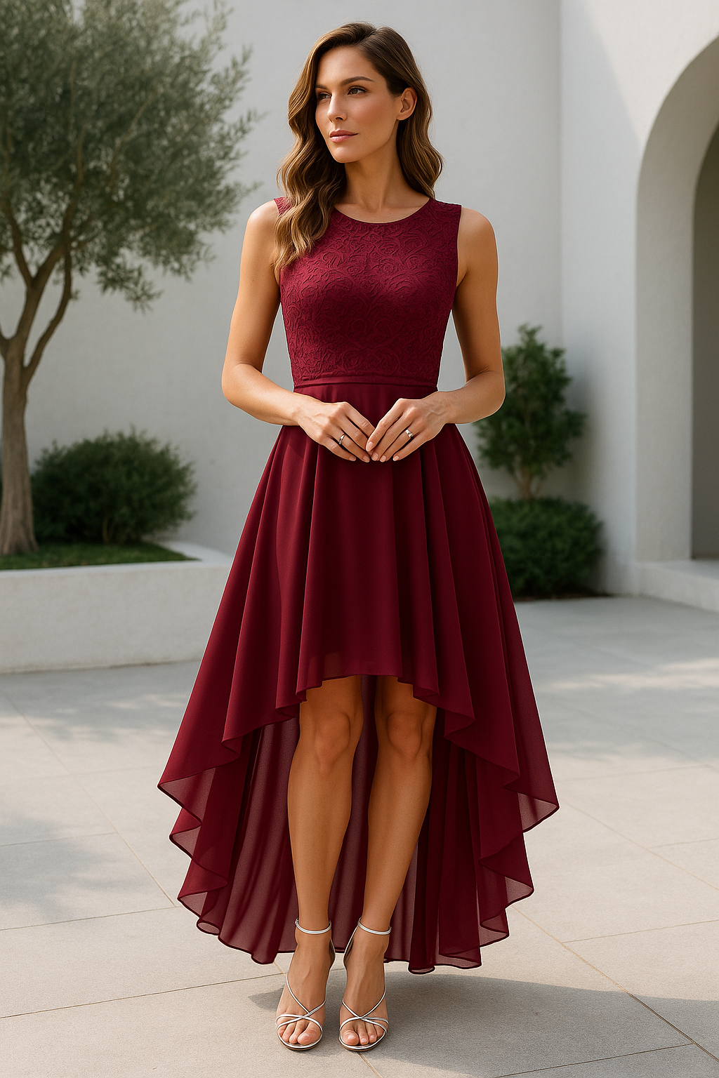 Women’s High Low Evening Dress