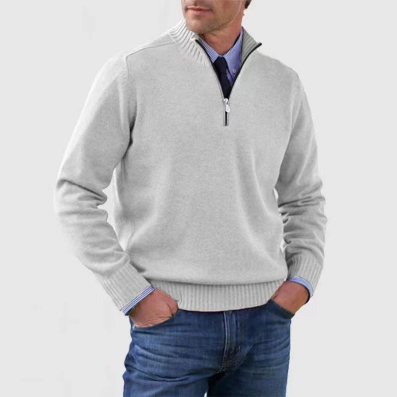 Men’s Classic Quarter-Zip Sweater