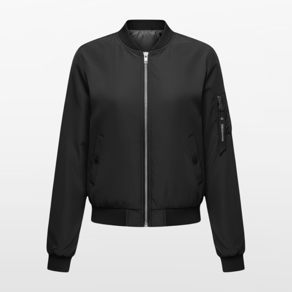 Women Classic Bomber Jacket Streetwear