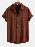 Men’s Casual Button Shirt Relaxed Fit