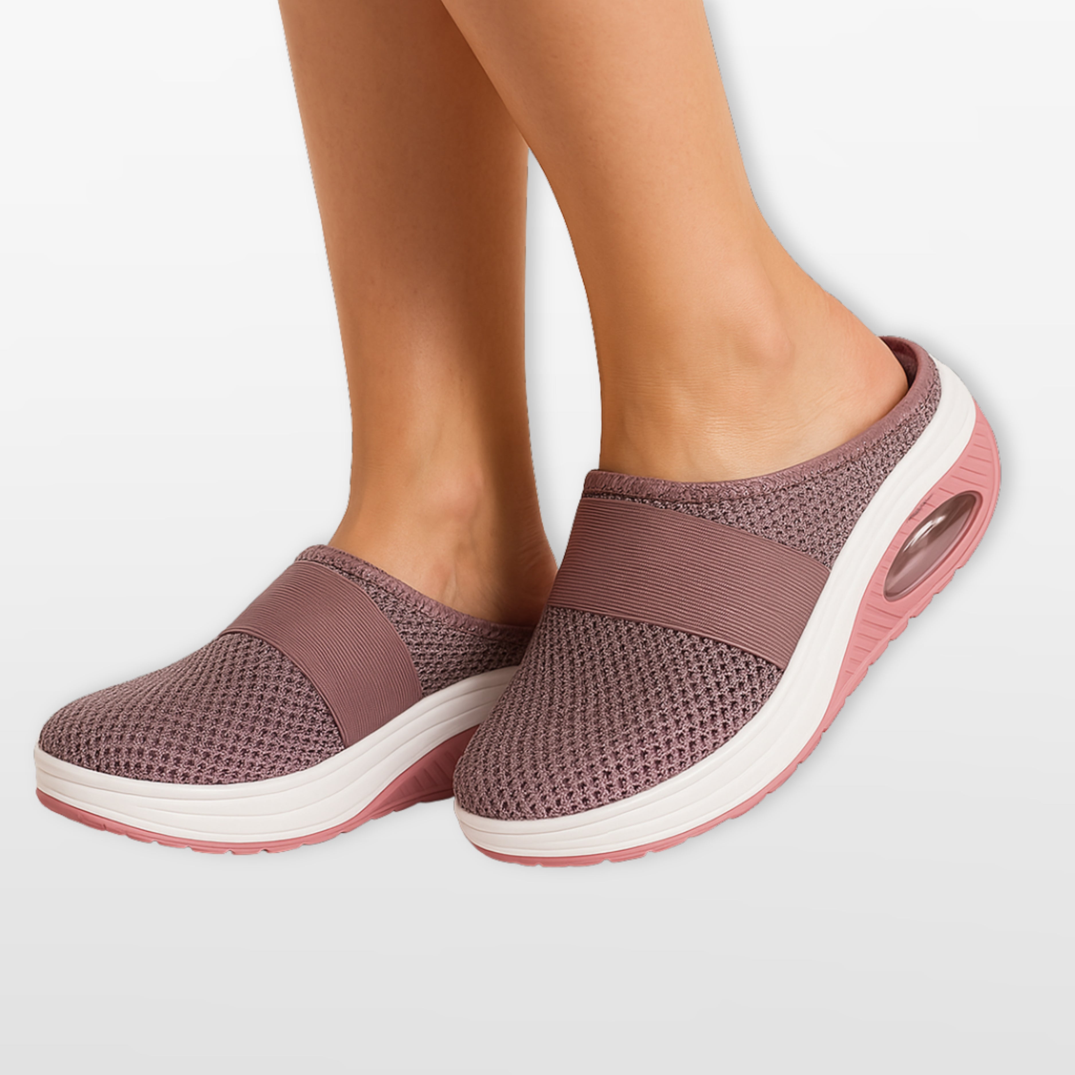 Women’s Orthopedic Slip-On Sneakers Breathable Mules