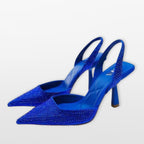 Women’s Slingback Heels Rhinestone Pumps