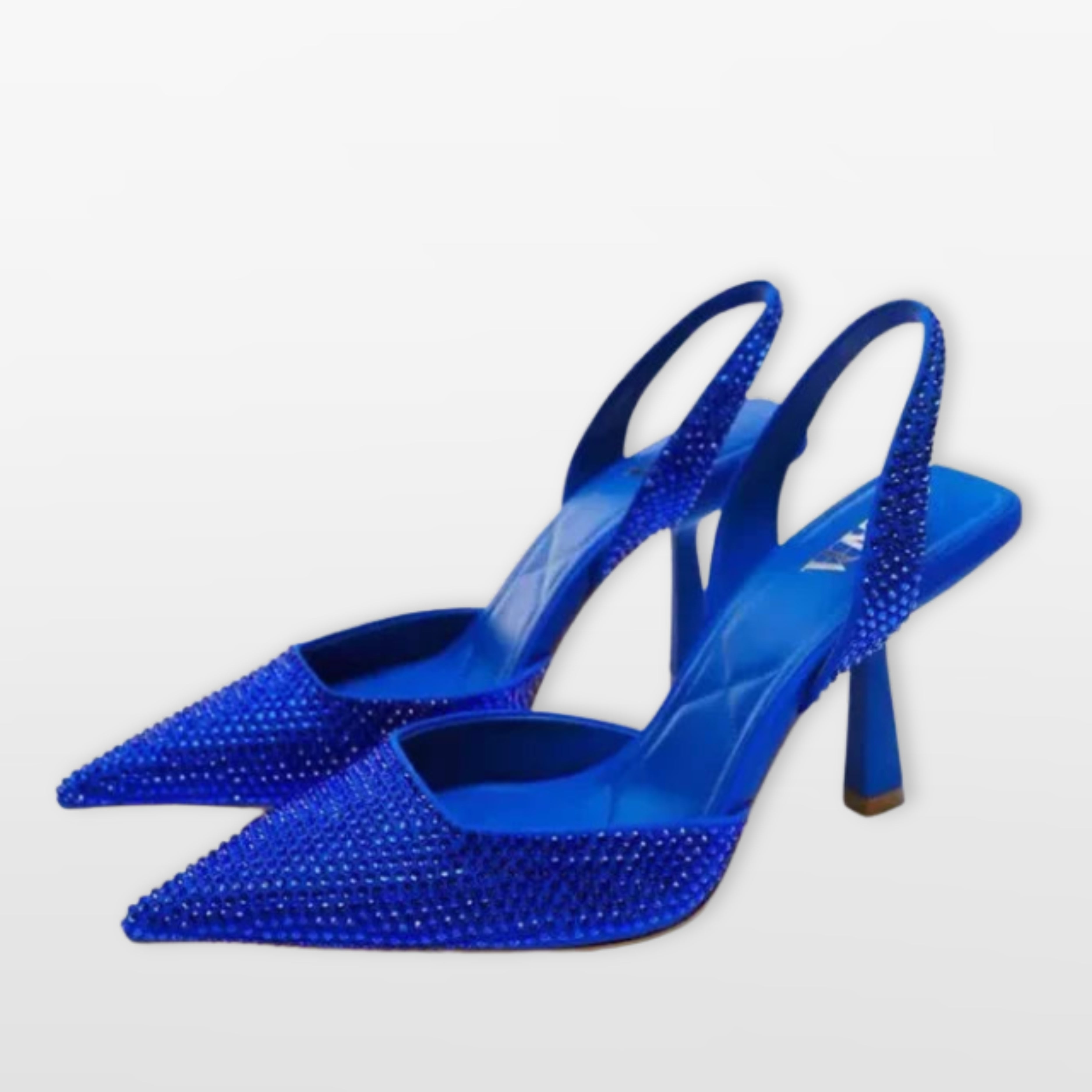 Women’s Slingback Heels Rhinestone Pumps