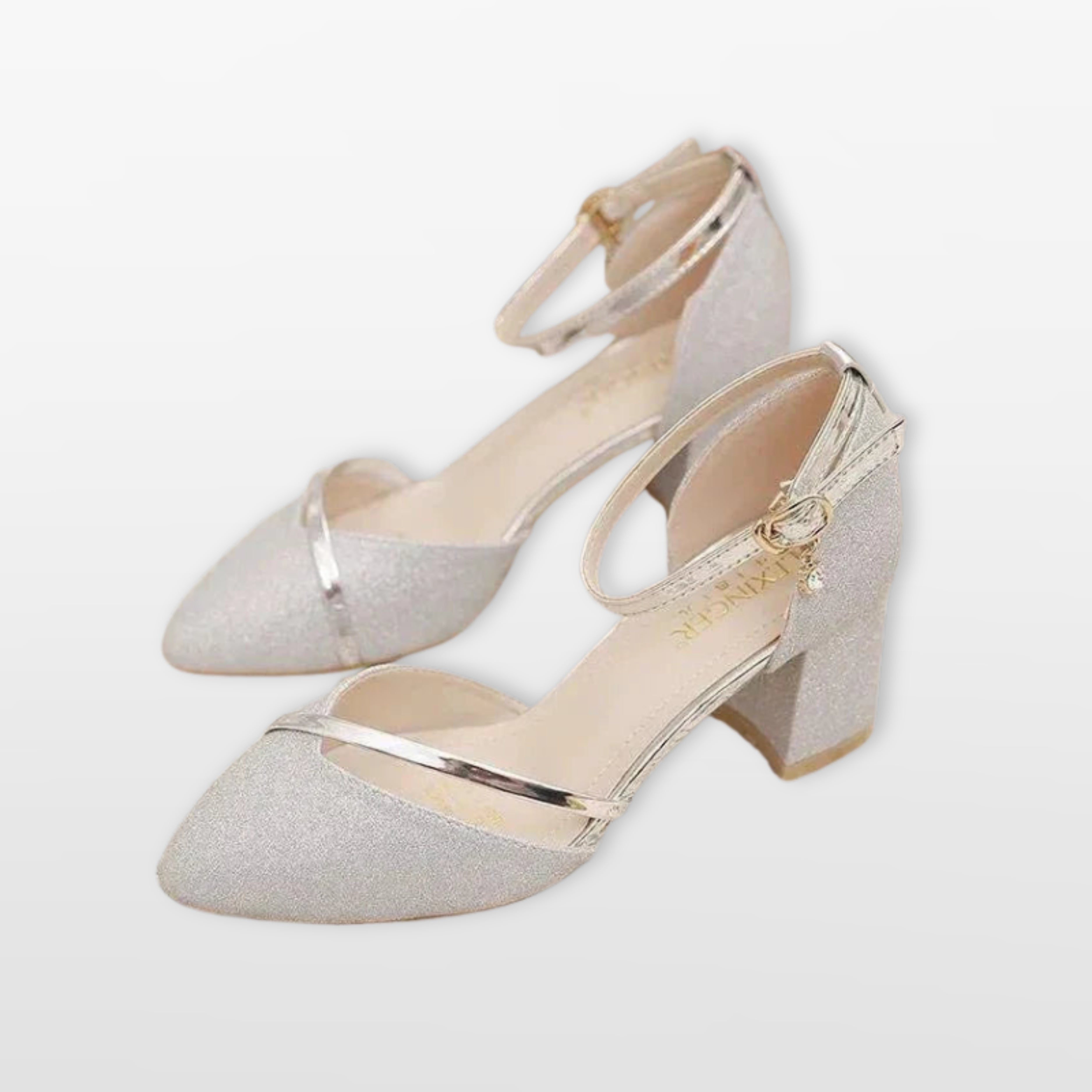 Women’s Block Heel Pumps Elegant Evening