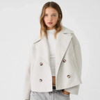 Women’s Cropped Double-Breasted Blazer