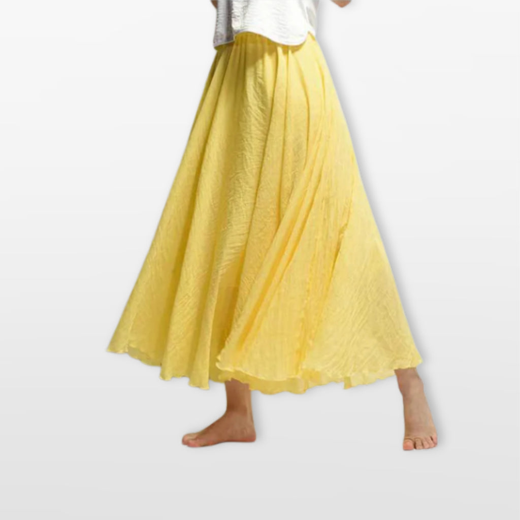 Women’s Flowing A-Line Maxi Skirt