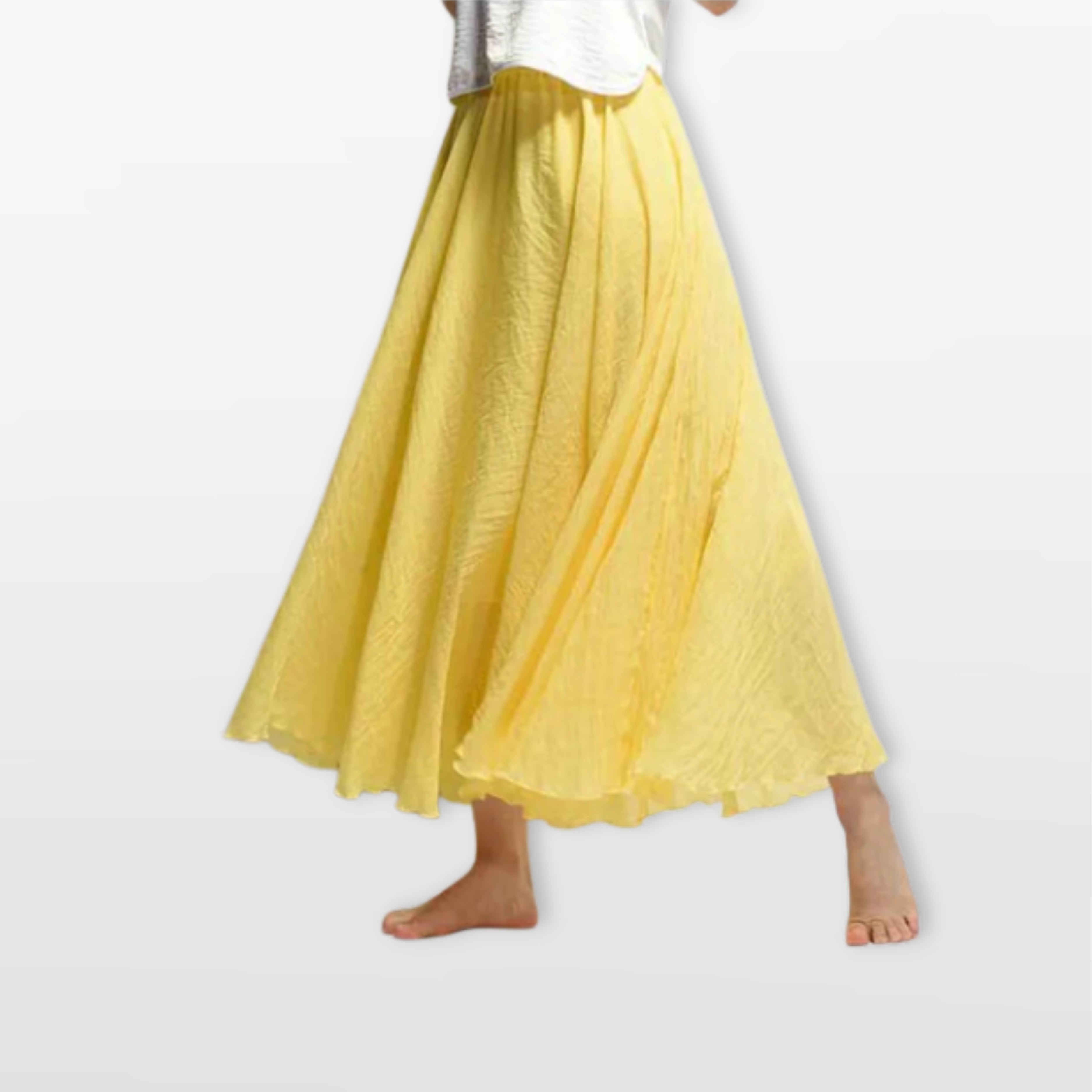 Women’s Flowing A-Line Maxi Skirt