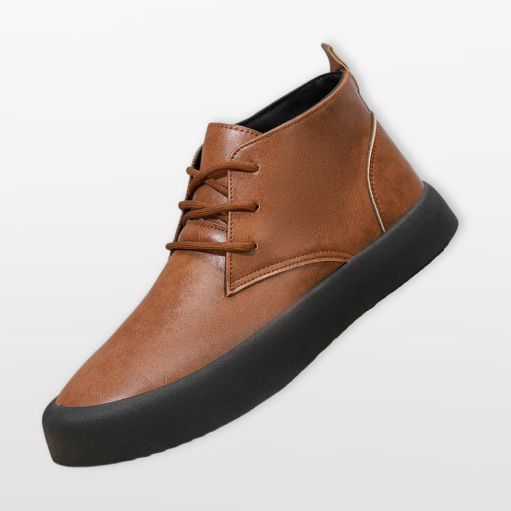 Men’s Casual Ankle Boots Lace-Up Style