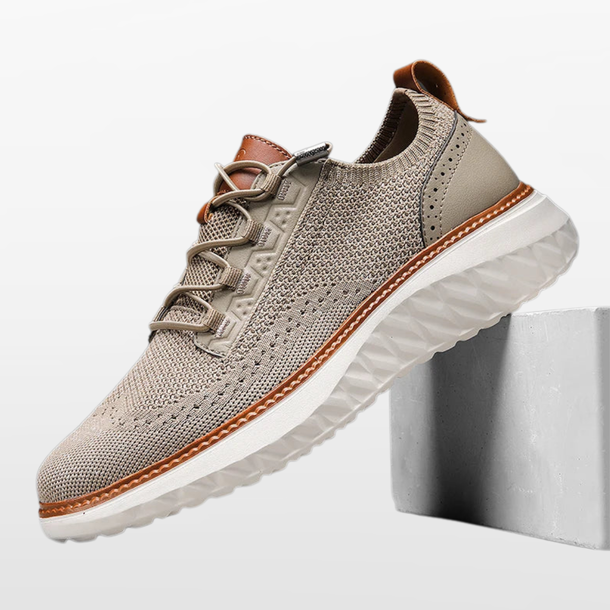 Men Lightweight Casual Knit Sneakers