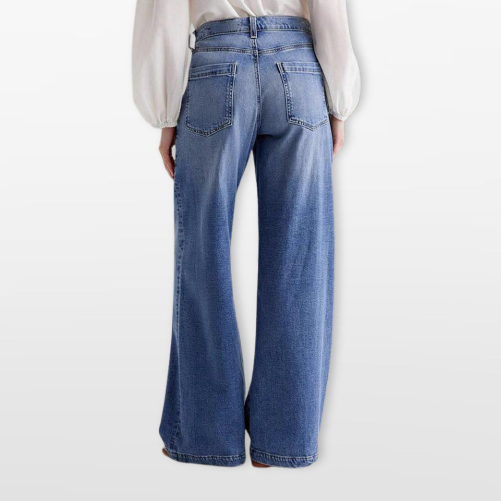 Women’s High Waisted Wide Leg Jeans