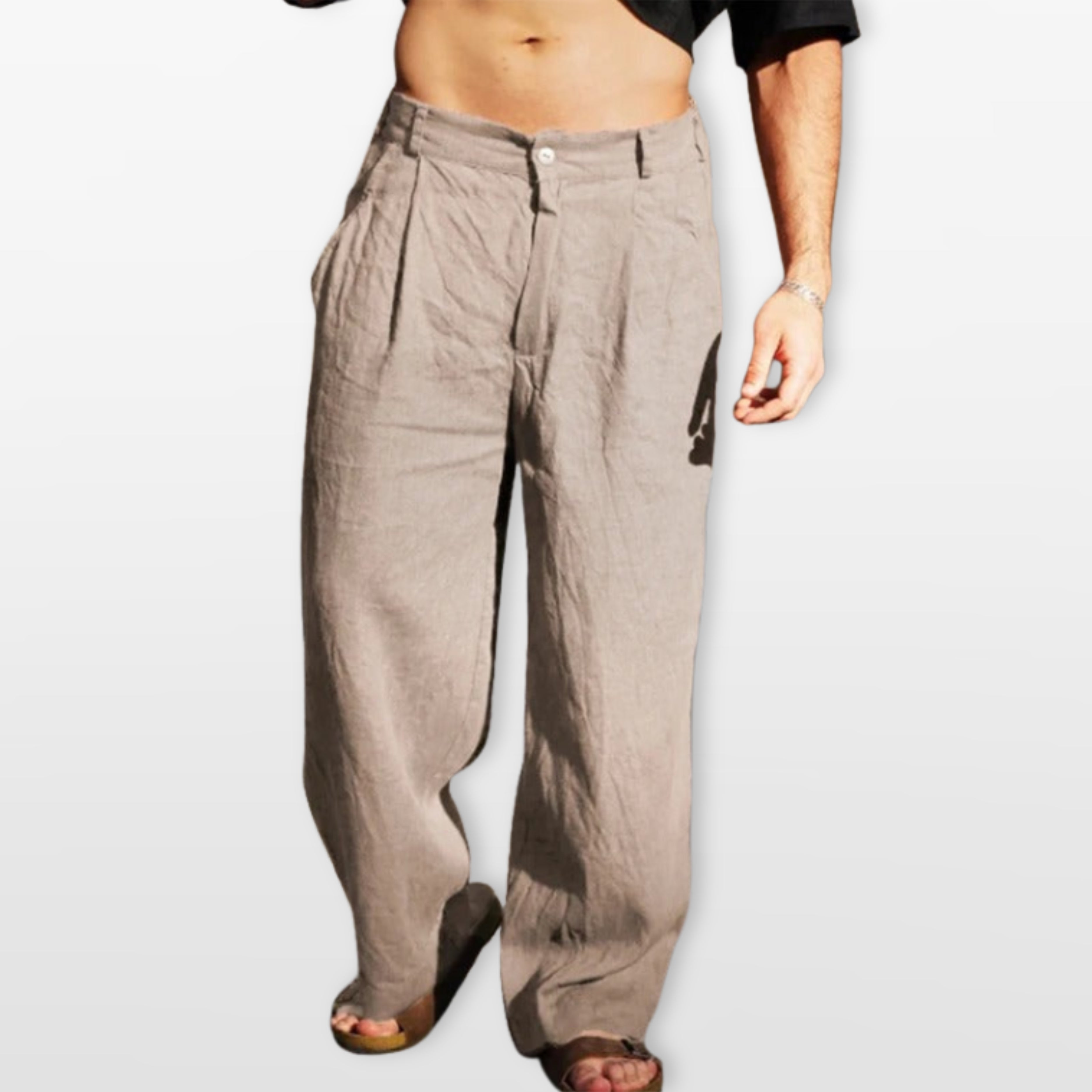 Men’s Wide Leg Pants Relaxed Fit