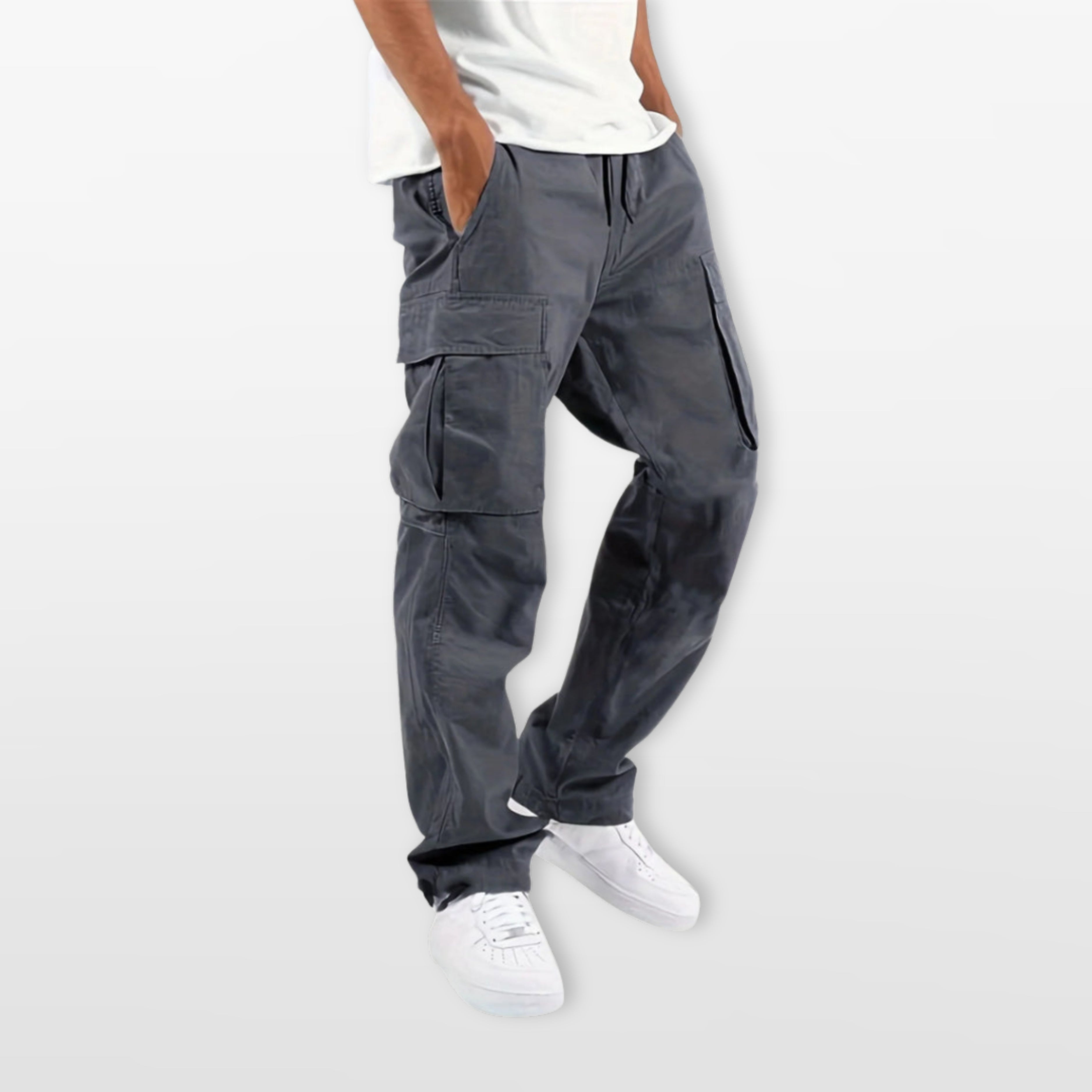 Men Relaxed Fit Cargo Pants