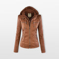 Women’s Fitted Jacket Zip Up Moto