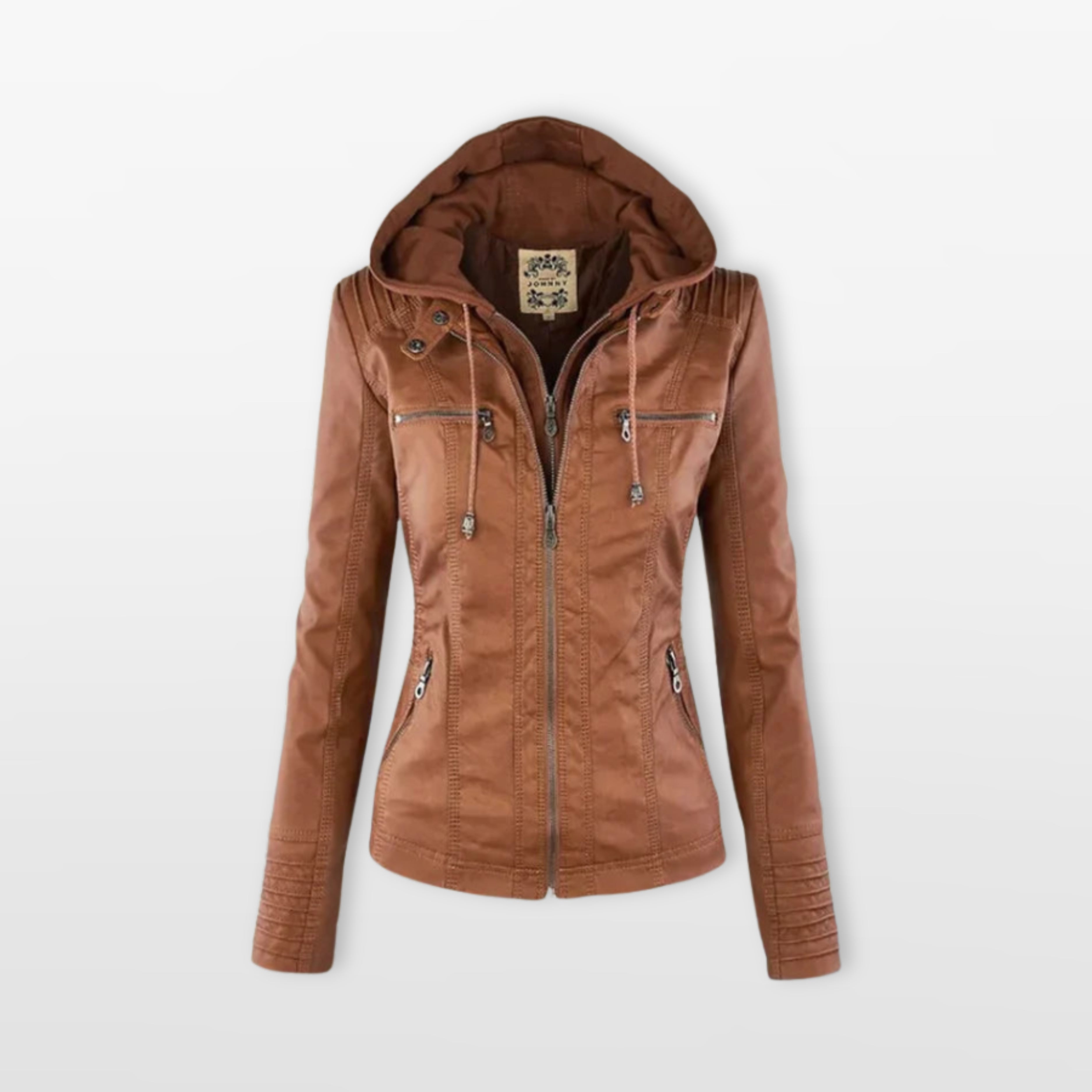 Women’s Fitted Jacket Zip Up Moto