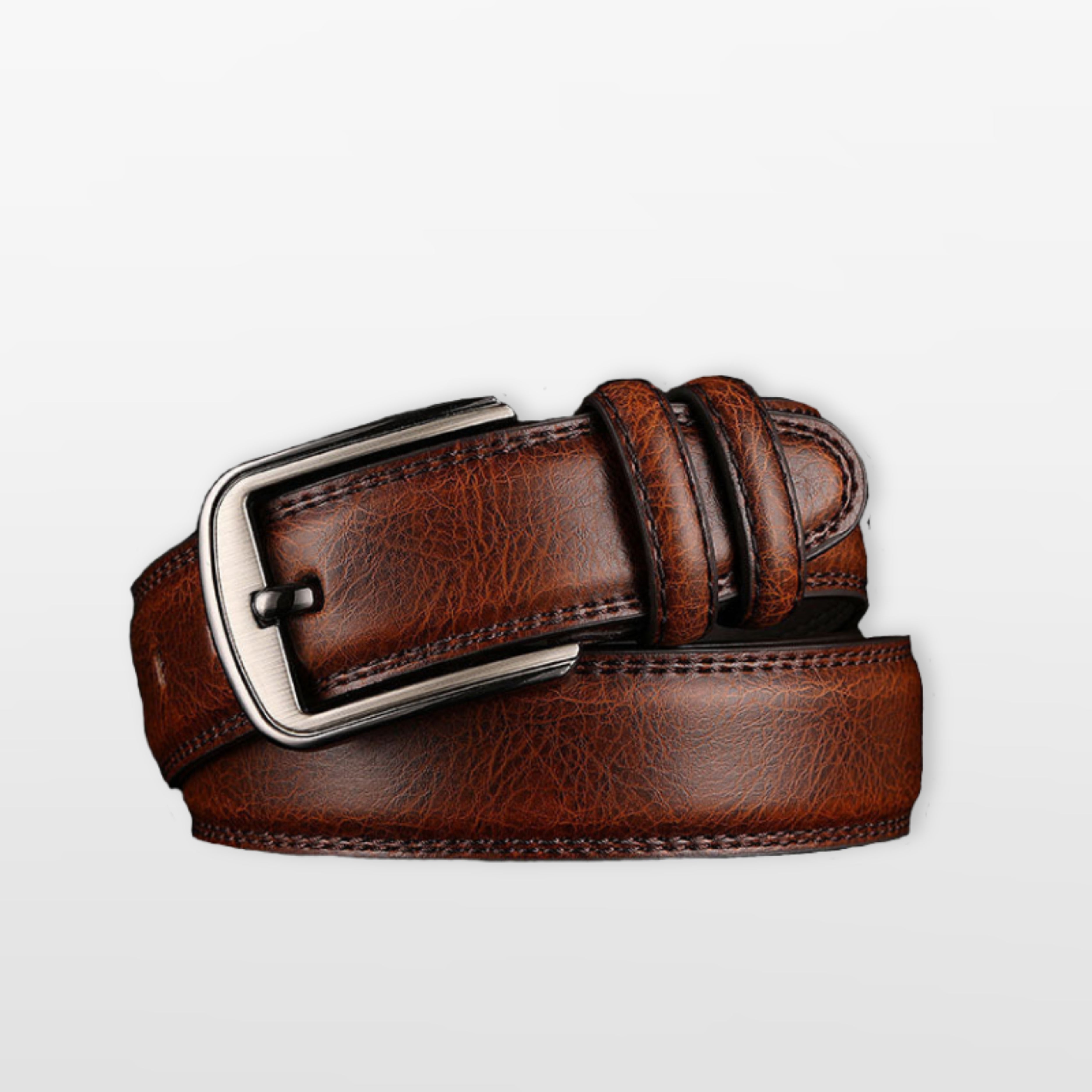 Men’s Leather Belt Classic Casual Buckle