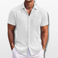 Men’s Textured Short Sleeve Shirt