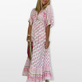 Women’s Boho Maxi Dress Printed Flowing