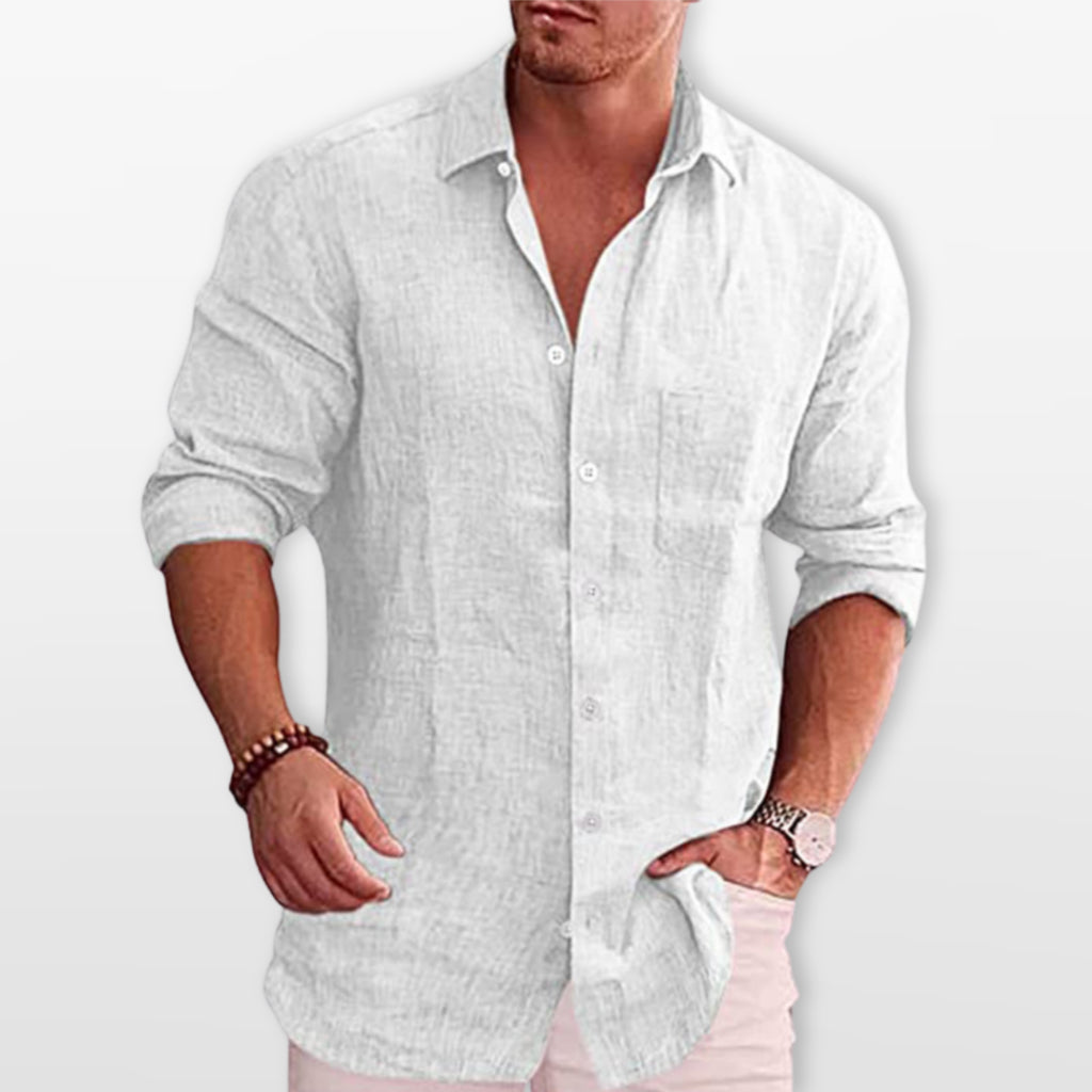 Men’s Casual Button Shirt Relaxed Fit