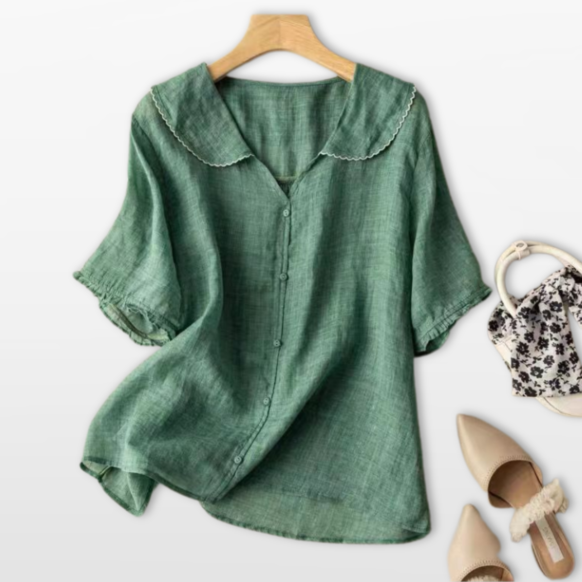 Women Relaxed Blouse Casual Chic Top