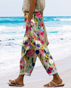 Women's Floral Relaxed Pants