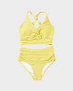 Women's Ribbed High Waist Bikini