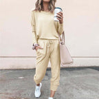 Women’s Long-Sleeve Jogger Lounge Set