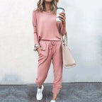 Women’s Long-Sleeve Jogger Lounge Set