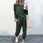 Women’s Long-Sleeve Jogger Lounge Set