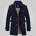 Men’s Mid-Length Trench Coat